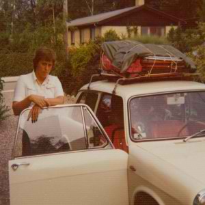 Esther venter p at komme ad sted til skagen 1976
